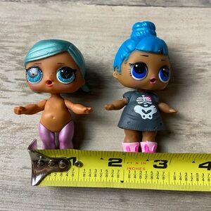 L.O.L. Surprise! Dolls- SLEEPY‎ BONES BABE BABY, and GLAM GLITTER BRR BRRR BABY.